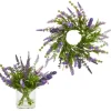 Wreaths-Kirkland's Home Lavender Wreath And Arrangement 2-Pc. Set Purple/Green