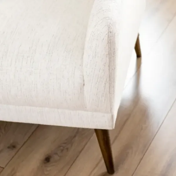 Sofas & Loveseats-Kirkland's Home Layla Vanilla Speckle Loveseat Ivory