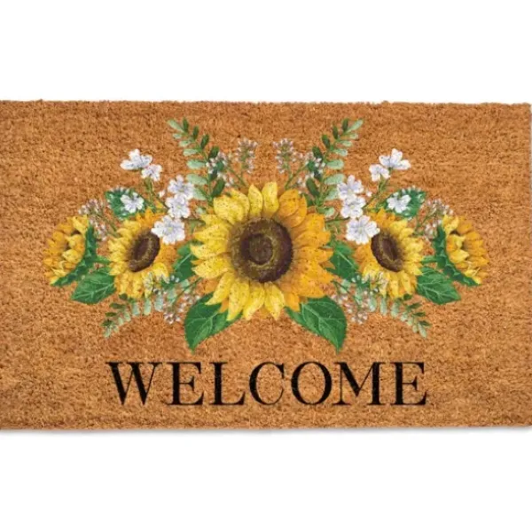Doormats-Kirkland's Home Leave Your Troubles Doormat Tan