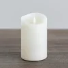 Flameless Candles-Kirkland's Home Led Soft Flame Pillar Candle, 3X5 In. Ivory