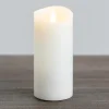 Flameless Candles-Kirkland's Home Led Soft Flame Pillar Candle, 3X7 In. Ivory