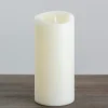 Flameless Candles-Kirkland's Home Led Soft Flame Pillar Candle, 5X11 In. Ivory