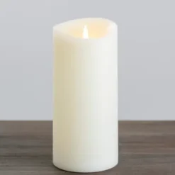 Flameless Candles-Kirkland's Home Led Soft Flame Pillar Candle, 5X11 In. Ivory