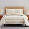 Duvets-Kirkland's Home Liam Striped Full/Queen 3-Pc. Duvet Set Ivory/Blue