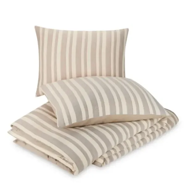 Duvets-Kirkland's Home Liam Striped Full/Queen 3-Pc. Duvet Set Ivory/Blue