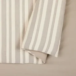 Duvets-Kirkland's Home Liam Striped Full/Queen 3-Pc. Duvet Set Ivory/Blue
