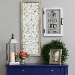 Wall Quotes & Signs-Kirkland's Home Life'S Blessings Printed Glass Plaque White
