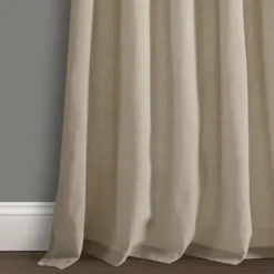 Curtains & Drapes-Kirkland's Home Light Blackout Curtain Panel Set, 95 In. Gray