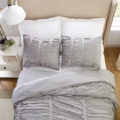Comforters-Kirkland's Home Light Emily 2-Pc. Twin/Twin Xl Comforter Set Gray
