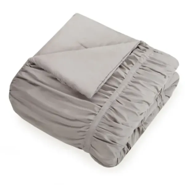 Comforters-Kirkland's Home Light Emily 2-Pc. Twin/Twin Xl Comforter Set Gray
