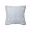 Pillows-Kirkland's Home Light Geometric Stella Throw Pillow Blue