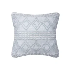 Pillows-Kirkland's Home Light Geometric Stella Throw Pillow Blue