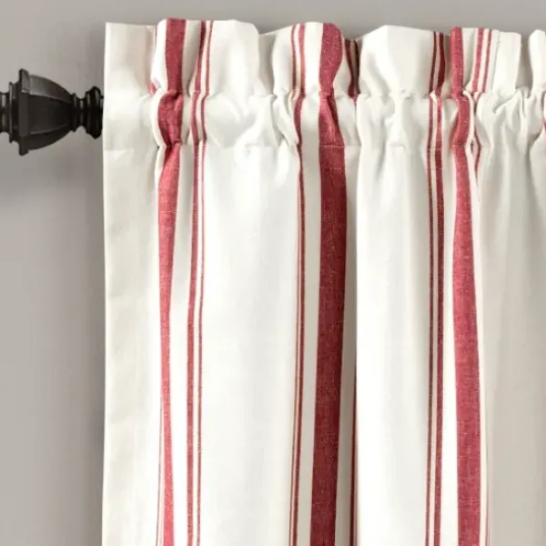 Curtains & Drapes-Kirkland's Home Light Lila Curtain Panel Set, 108 In. Gray