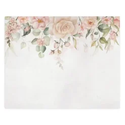Wall Murals & Wall Decals-Kirkland's Home Light Pink Garden Peel And Stick Wall Mural Pink/White