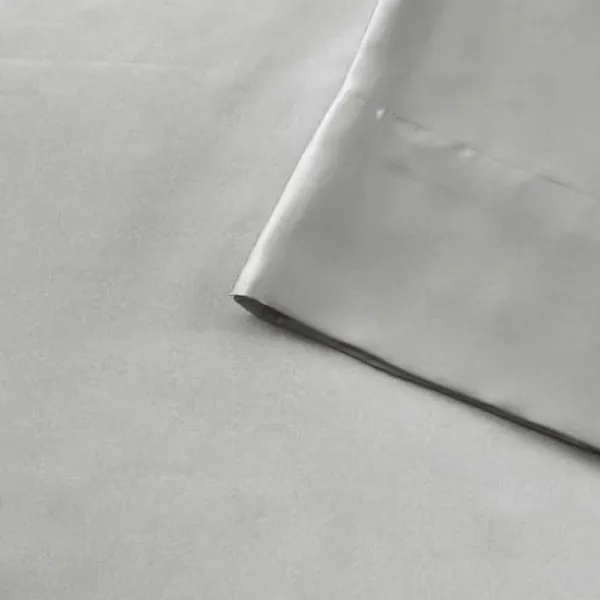 Bed Sheets-Kirkland's Home Light Satin 6-Pc. Full Sheet Set Gray