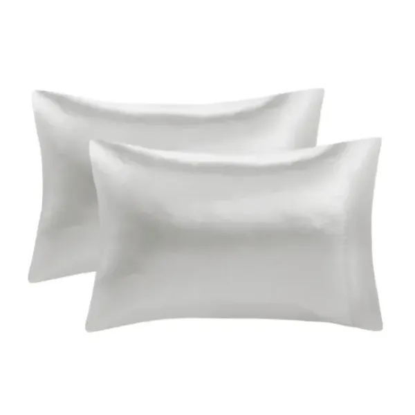 Bed Sheets-Kirkland's Home Light Satin 6-Pc. King Sheet Set Gray