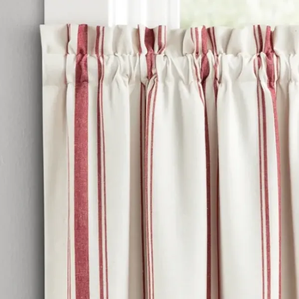 Curtains & Drapes-Kirkland's Home Light Twist Top Curtain Panel, 84 In. Blue