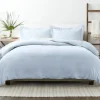 Duvets-Kirkland's Home Light Ultra Soft 3-Pc. Queen Duvet Cover Set Blue