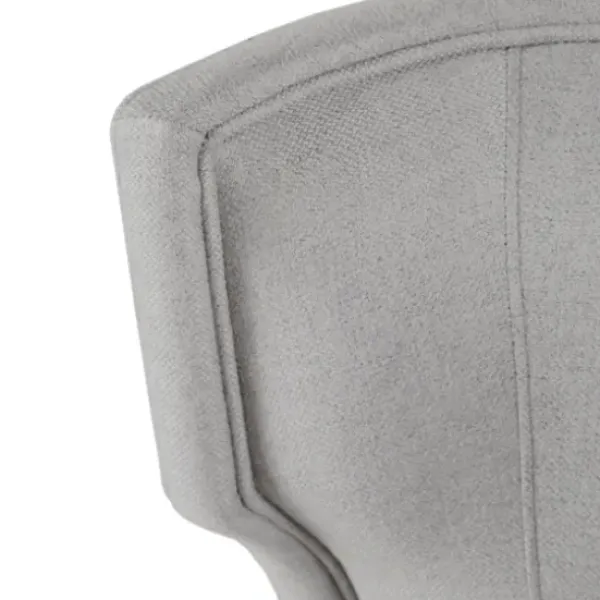 Dining Chairs-Kirkland's Home Light Wingback Dining Chair Gray