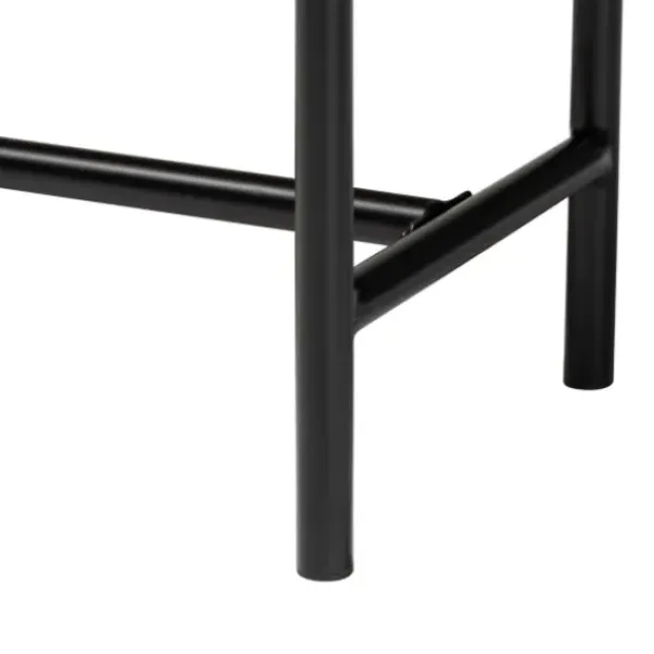 Console Tables-Kirkland's Home Light Wood And Rattan 2-Drawer Console Table Brown