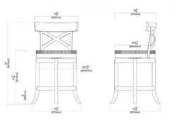 Bar Stools & Counter Height Stools-Kirkland's Home Light Wood And Seagrass Swivel Counter Stool Brown