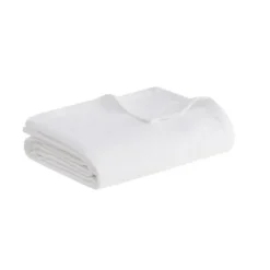 Blankets & Throws-Kirkland's Home Lightweight Cotton Full/Queen Blanket White