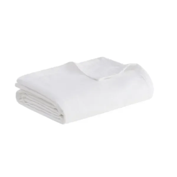 Blankets & Throws-Kirkland's Home Lightweight Cotton Full/Queen Blanket White