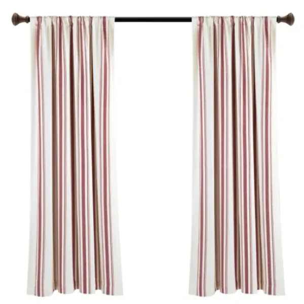 Curtains & Drapes-Kirkland's Home Lila Curtain Panel Set, 84 In. White