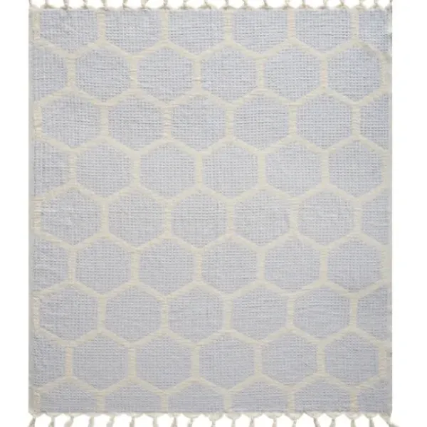 Blankets & Throws-Kirkland's Home Lilac Honeycomb Cotton Throw Purple