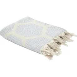 Blankets & Throws-Kirkland's Home Lilac Honeycomb Cotton Throw Purple
