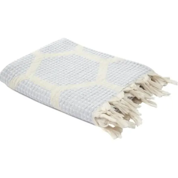 Blankets & Throws-Kirkland's Home Lilac Honeycomb Cotton Throw Purple