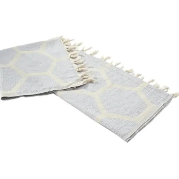 Blankets & Throws-Kirkland's Home Lilac Honeycomb Cotton Throw Purple