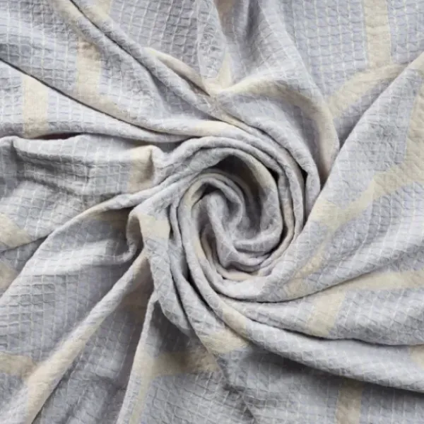 Blankets & Throws-Kirkland's Home Lilac Honeycomb Cotton Throw Purple