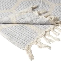 Blankets & Throws-Kirkland's Home Lilac Honeycomb Cotton Throw Purple