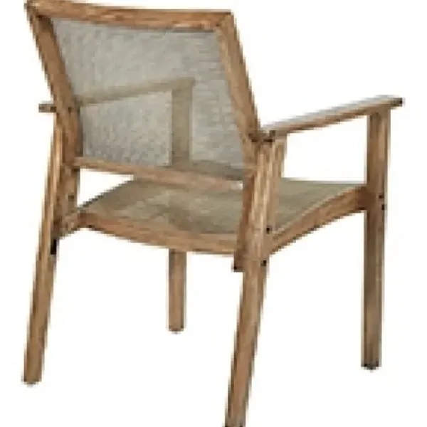 Accent Chairs-Kirkland's Home Linden Woven Cane Accent Chair Brown