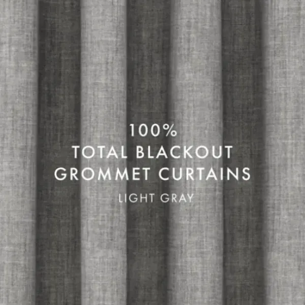 Curtains & Drapes-Kirkland's Home Linen Top Knotted Burlap Curtain Panel Set, 95 In. Tan