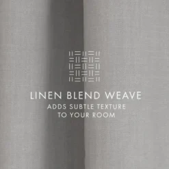 Curtains & Drapes-Kirkland's Home Linen Top Knotted Burlap Curtain Panel Set, 95 In. Tan