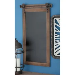 Wall Storage-Kirkland's Home Long Wood And Metal Frame Chalkboard