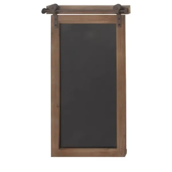 Wall Storage-Kirkland's Home Long Wood And Metal Frame Chalkboard