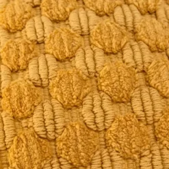 Pillows-Kirkland's Home Looped Cotton Throw Pillow Yellow