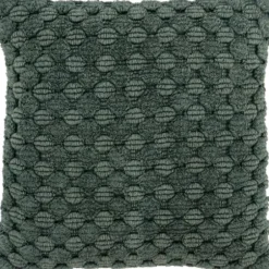 Pillows-Kirkland's Home Looped Cotton Throw Pillow Green