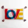 Pillows-Kirkland's Home Love Pride Lumbar Pillow Multi