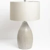Table Lamps-Kirkland's Home Luca Cream Ceramic Table Lamp Ivory