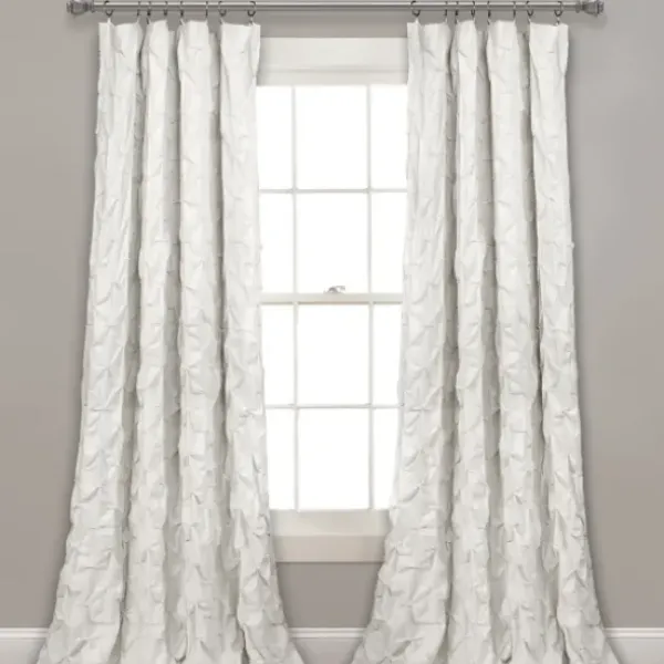 Curtains & Drapes-Kirkland's Home Lush Insulated Curtain Panel Set, 95 In. Gray