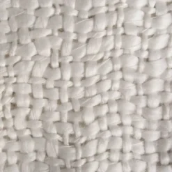 Blankets & Throws-Kirkland's Home Luxe Knit Fringed Throw Ivory