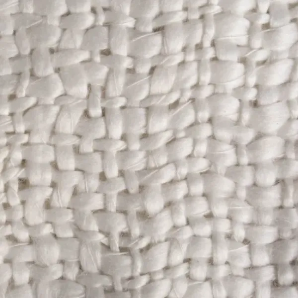 Blankets & Throws-Kirkland's Home Luxe Knit Fringed Throw Ivory
