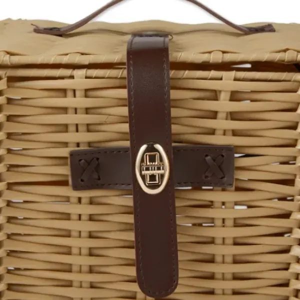 Baskets & Boxes-Kirkland's Home Macrame Overlay Baskets, Set Of 2 Brown