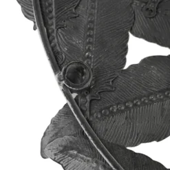 Wall Plaques-Kirkland's Home Madison Park Iron Feathers Wall Plaques, Set Of 3 Silver/Gray