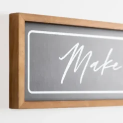 Wall Quotes & Signs-Kirkland's Home Make Yourself At Home Wall Plaque Black