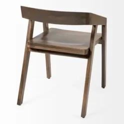 Dining Chairs-Kirkland's Home Mango Wood Dining Chair Brown